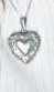silver locket, silver heart, heart locket